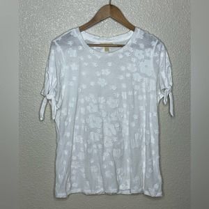 Michael Kors Basics White Shirt Size L